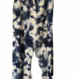 Zac & Rachel Blue Tie Dye Pants XL